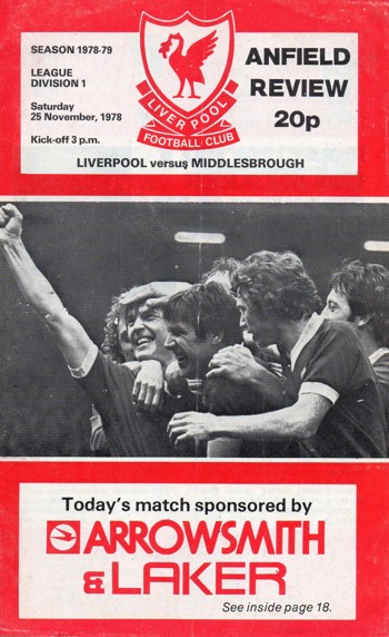 Match programme